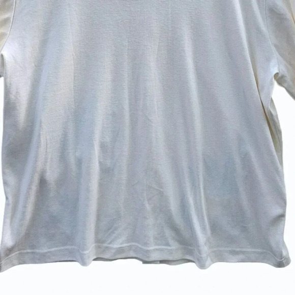 Vtg BLAIR Zebra Embroidered Cardigan Cream Button Front Grannycore Lightweight - Picture 8 of 11